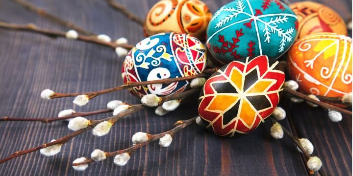 привітання з Великоднем
