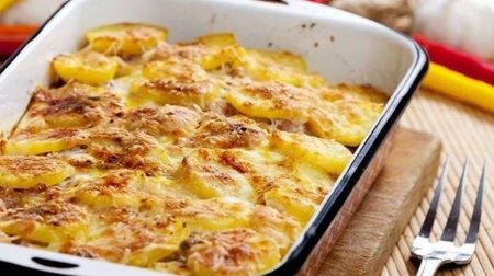 Картопля по-французьки зі свининою