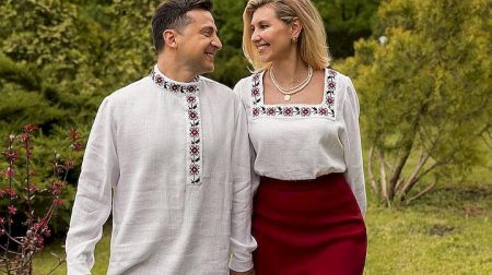 Олена та Володимир Зеленські