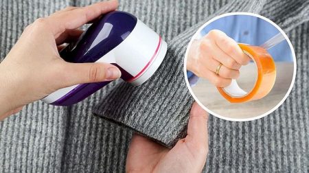 Як прибрати катишки з одягу