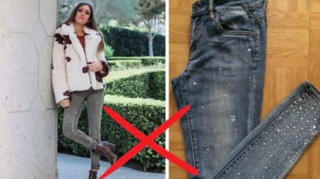 Джинси з блискітками