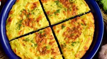 кабачковий коржик